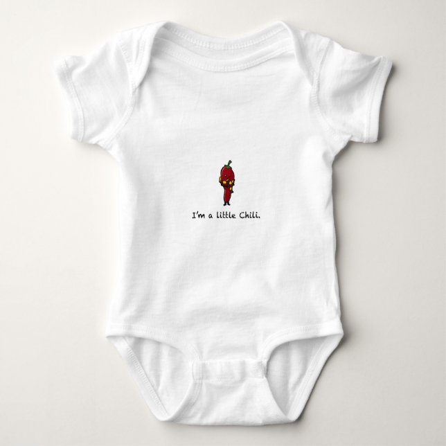 A Little Chilli Baby Bodysuit (Front)