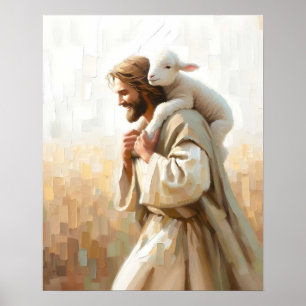 A Little Companion, Christian Faith Art, Jesus  Poster