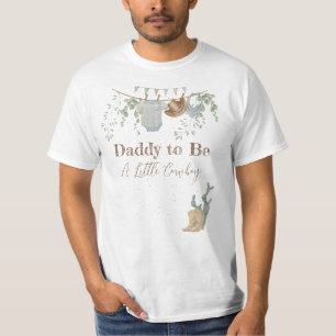A Little Cowboy Baby Shower T-Shirt