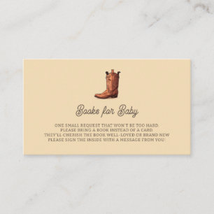 A Little Cowboy Western Baby Shower  Enclosure Car