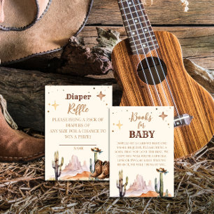 A Little Cowboy Western Boy  Books for Baby Enclosure Card