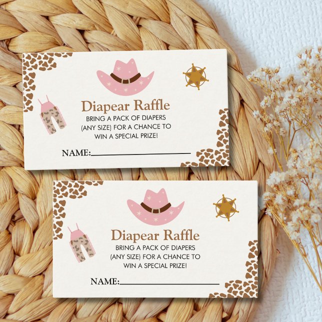 A Little Cowgirl Is on The Way Enclosure Card (Creator Uploaded)