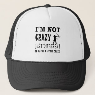 A Little Crazy for Archery Trucker Hat