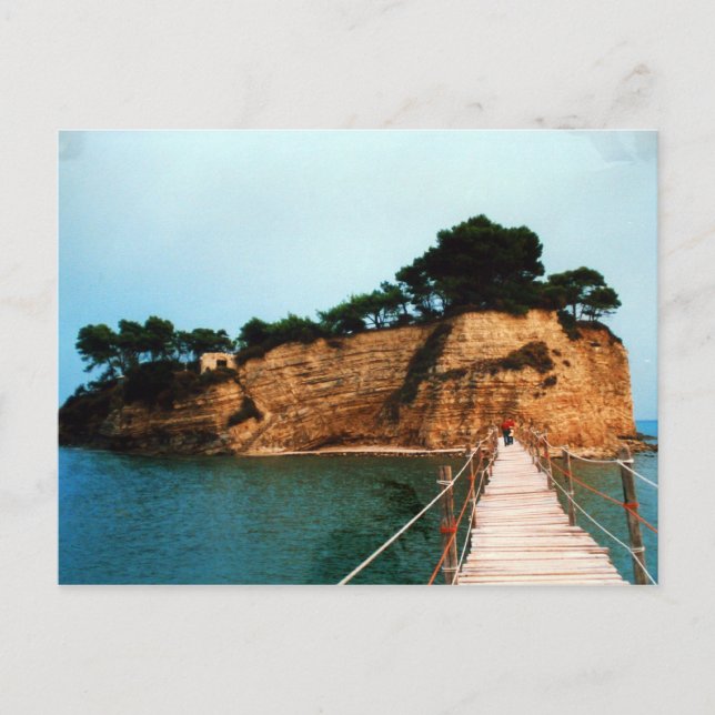 A little cute Island from Zakynthos Island Greece Postcard (Front)