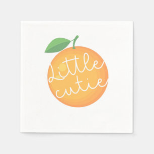  A Little Cutie, Baby Shower, Gender Neutral, Napkin