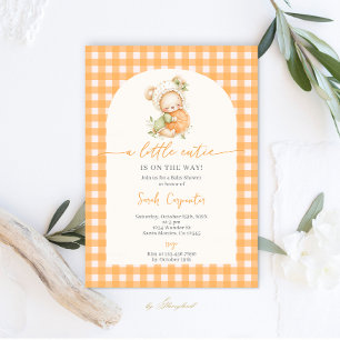A Little Cutie Baby Shower Invitation