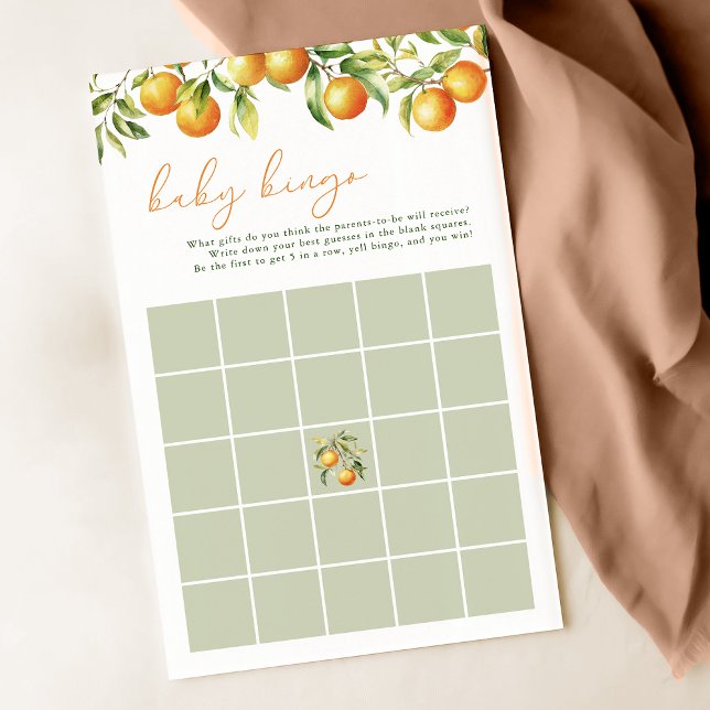 A Little Cutie Is On The Way Baby Bingo Game (Creator Uploaded)