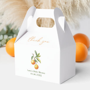 A Little Cutie Is On The Way Baby Shower Gable Favour Box