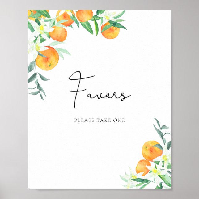 A little cutie is on the way \  Favors Poster (Front)