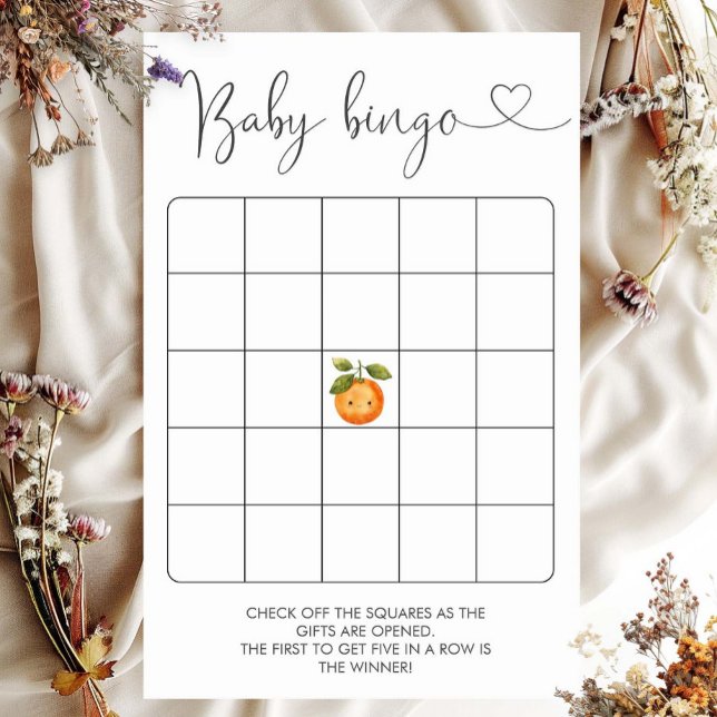 A Little Cutie Orange Clementine  Bingo Game (Creator Uploaded)