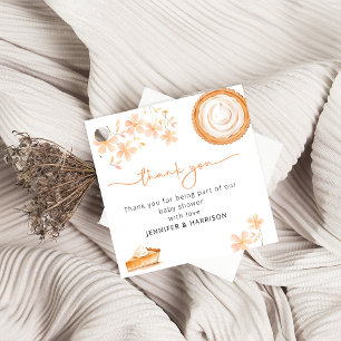 A Little Cutie Pie Is Baking Baby Shower Favour Tags