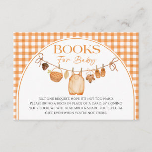 A little Cutie Pie is on the way Baby shower Enclosure Card
