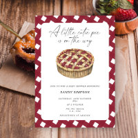 A Little Cutie Pie is on the way Baby Shower
