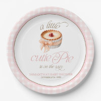 A Little Cutie Pie Personalised Baby Shower