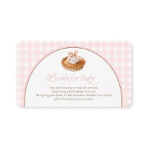 A Little Cutie Pie Pink Gingham Books for Baby