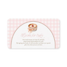 A Little Cutie Pie Pink Gingham Books for Baby