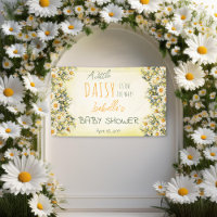 A Little Daisy Is On The Way Floral Baby Shower