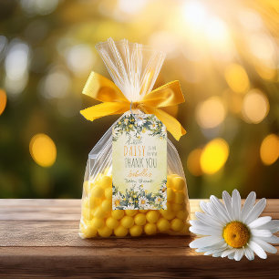 A Little Daisy Is On The Way Floral Baby Shower Gift Tags