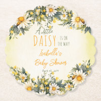 A Little Daisy Is On The Way Floral Baby Shower