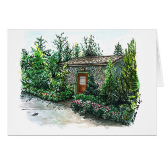 A little Decorated cottage