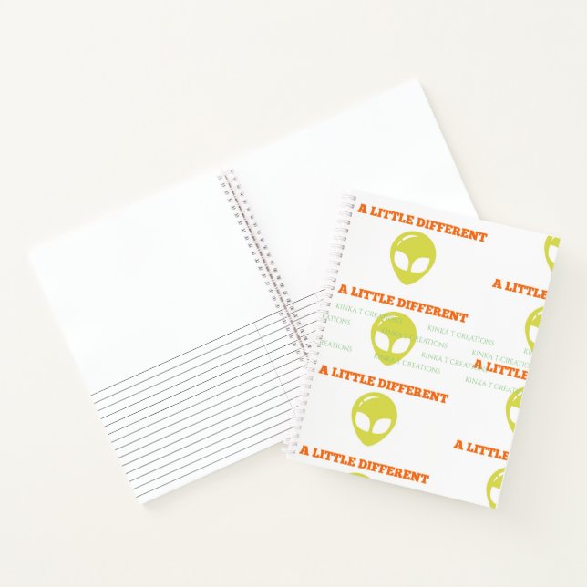 A Little Different Notebook (Inside)