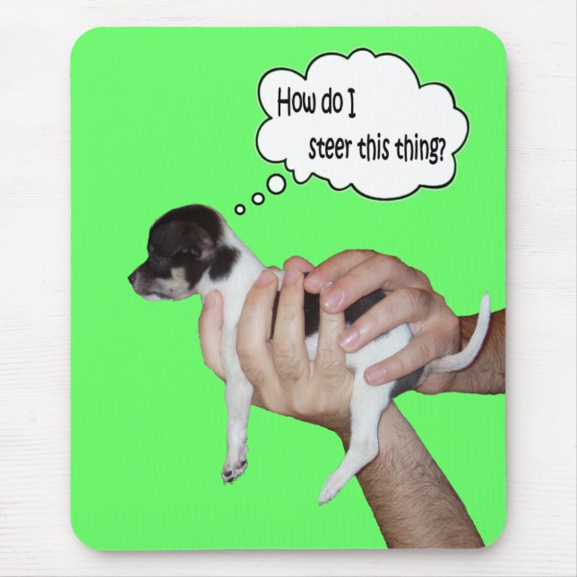 A (little) dog's life -- mousepad (Front)