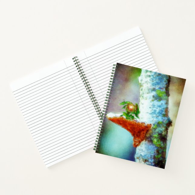 A Little Dragon Sleeps Notebook (Inside)