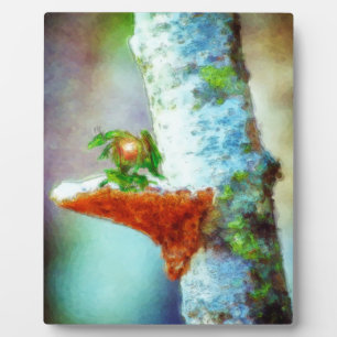 A Little Dragon Sleeps Plaque