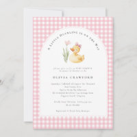 A Little Duckling Is on the Way Duck Baby Shower