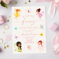 A Little Fairy Is On The Way! Baby Shower