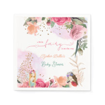 A Little Fairy Is On The Way Girl Baby Shower