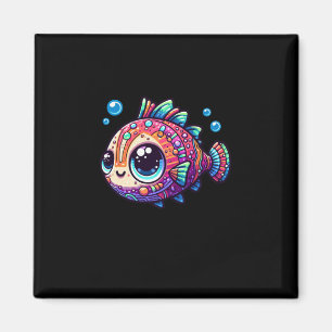 A Little Fish Sticker Magnet