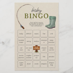 A Little Fisherman Baby Bingo Script Shower Game