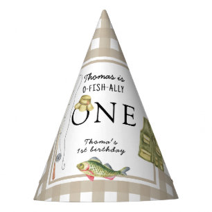 A little Fisherman Birthday Party Party Hat