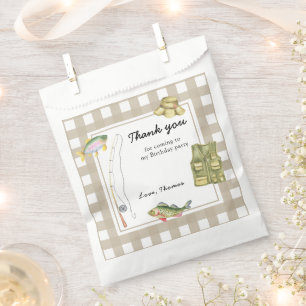 A little Fisherman Birthday Thank you Favour Bags
