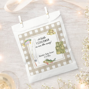 A little fisherman is on the way Baby Shower Favour Bags