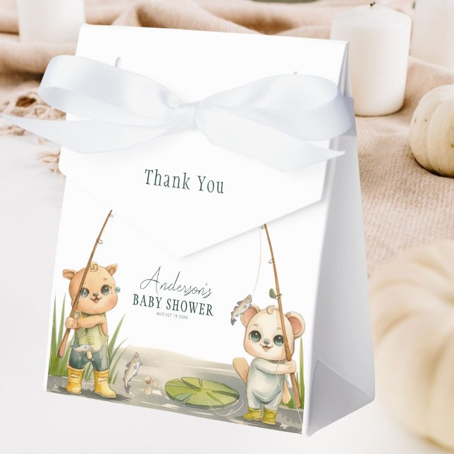 A Little Fisherman Is Reeling in Joy Baby Shower F Favour Box (Creator Uploaded)