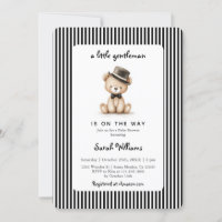 A little Gentleman Baby Shower Boy