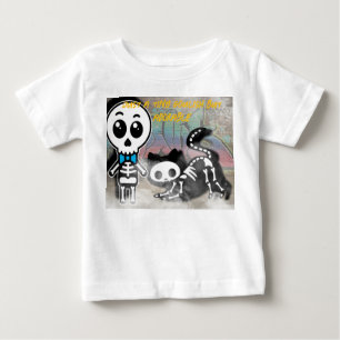 A little Ghoulish  Baby T-Shirt