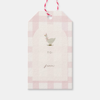 A Little Goose Pink Gift Tags