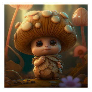 A Little Guy Lost in the Woods Poster