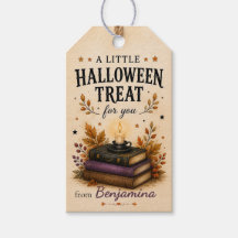 A Little Halloween Treat Vintage Books & Candle