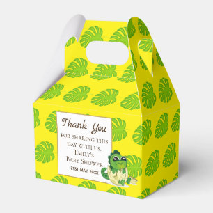 A Little Hatchling DINOSAUR Baby Shower Party Favour Box