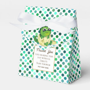 A Little Hatchling DINOSAUR Baby Shower Party Favour Box