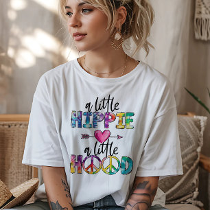 A Little Hippie, A Little Hood Tri-Blend Shirt