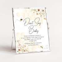 A Little Honey Bee Baby Shower Don't Say Baby