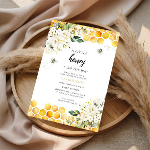 A Little Honey Bee Baby Shower Invitation