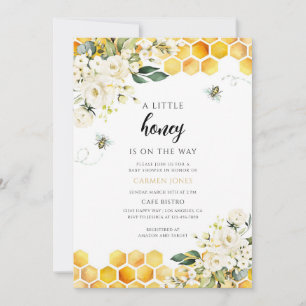 A Little Honey Bee Baby Shower Invitation