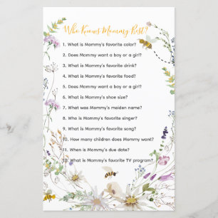 A Little Honey Bee Baby Shower Who Know Mommy Best