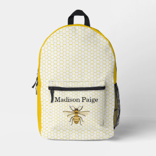 A little Honey Is On The Way Baby Printed Backpack